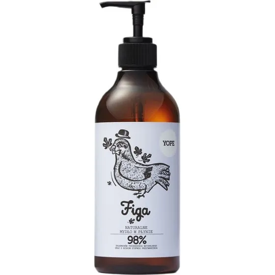 Yope Naturalne mydło w płynie Figowe 500ml