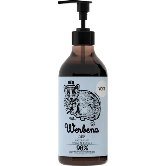 Yope Naturalne mydło w płynie Werbena 500ml
