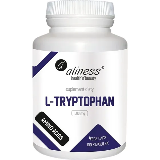 Aliness L-Tryptofan 500mg 100 kapsułek
