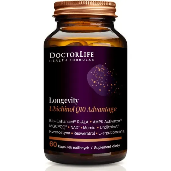 Doctor Life Ubichinol Q10 Advantage 60 kapsułek