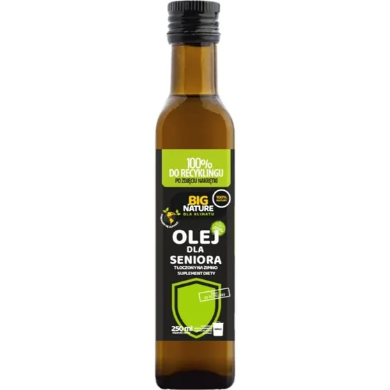 Big Nature Olej dla seniora tłoczony na zimno 250 ml