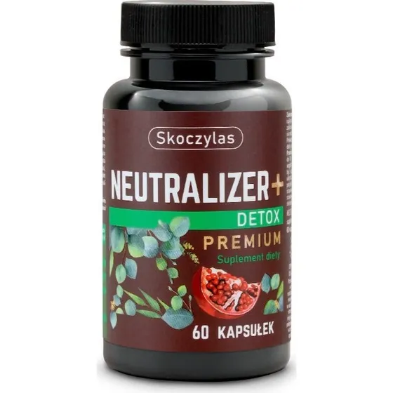 Skoczylas Neutralizer + Detox Premium Detoks i Antyoksydanty 60 kaps.