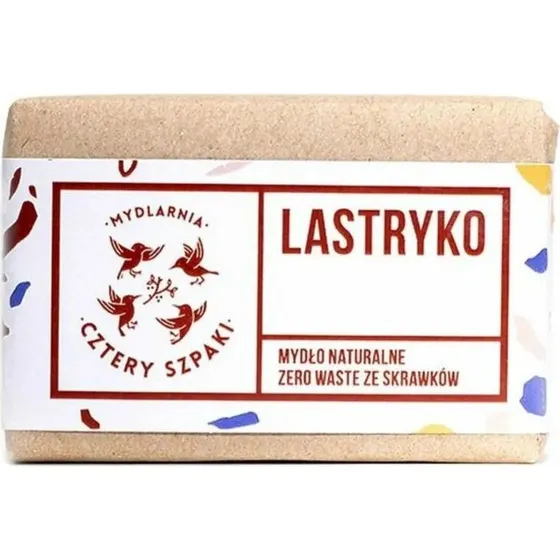 4 Szpaki Lastryko - Naturalne Mydło Zero Waste 110g