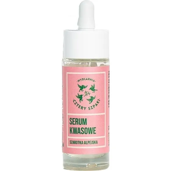 4 Szpaki Serum kwasowe Szarotka Alpejska 30ml