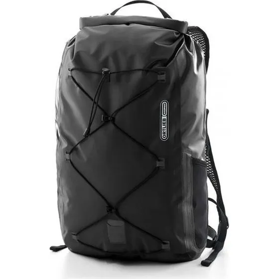 Ortlieb Light-Pack Two 25L, czarny, lekki plecak z rolkowym zamkiem