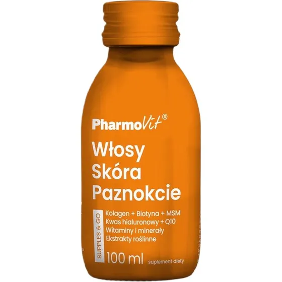 Pharmovit Włosy Skóra Paznokcie Supples & Go 100 ml