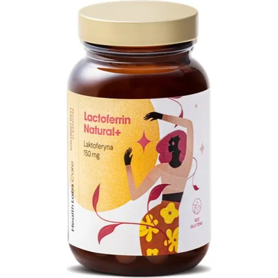 Health Labs Care Lactoferrin Natural+ 150 mg, 30 kapsułek