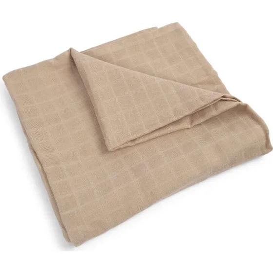 Filibabba Pieluszka Mulinowa 120x120 cm Warm Grey