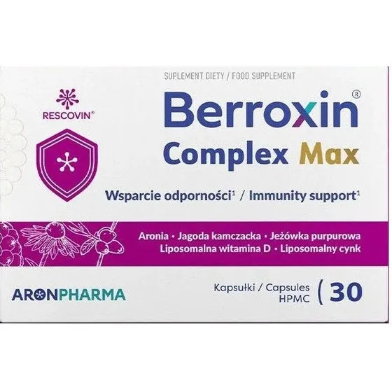 Aronpharma Berroxin Max Complex 30 kapsułek