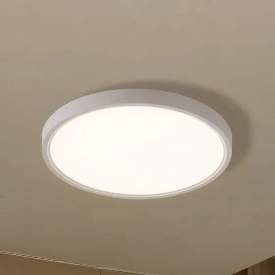 Lindby Deika Smart Lampa Sufitowa LED RGB/CCT Ø 40 cm, Biała