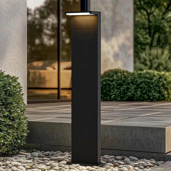 Arcchio Iberion Słupek oświetleniowy LED, 90 cm, antracyt, aluminium