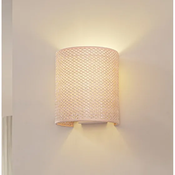 Lindby Kinkiet Soula, 20 cm, beżowy, E27