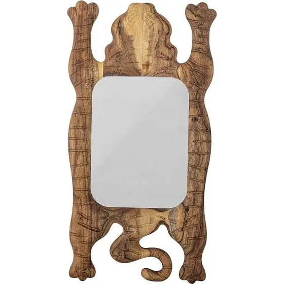 Bloomingville Lustro Marga brązowe 34 x 64,5 cm