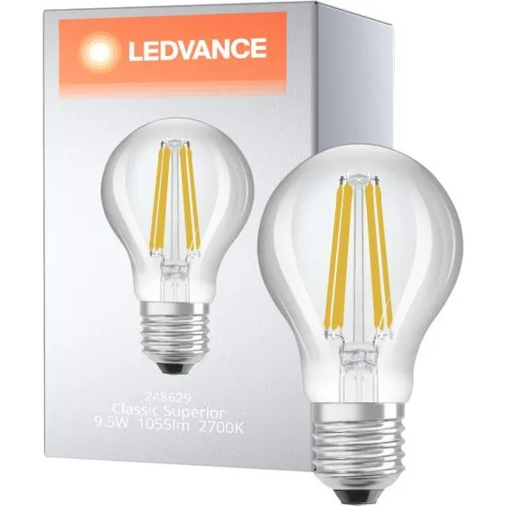 Ledvance Classic Superior LED A60 E27 9,5W 2700K Ściemnialna