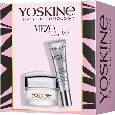 Yoskine Zestaw Mezo Peptide Expert: Krem 50 ml + Krem pod oczy 15 ml