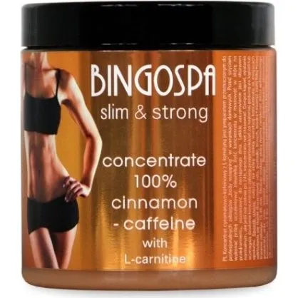 BINGOSPA Koncentrat cynamonowo-kofeinowy z L-karnityną 250 g