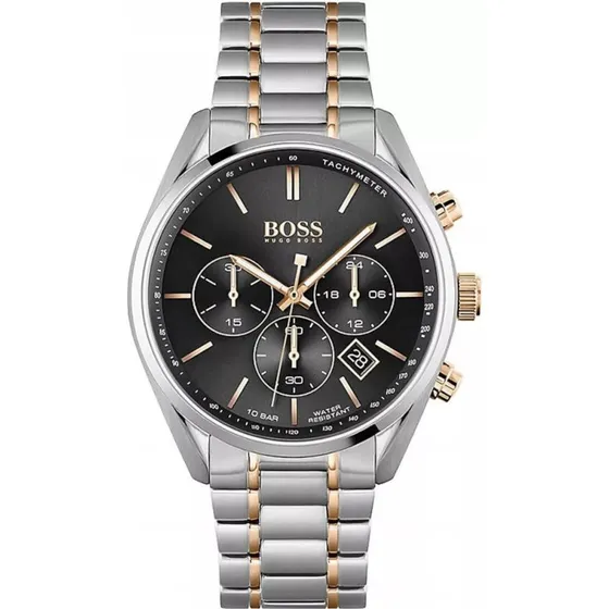 Hugo Boss Champion 1513819 Zegarek Męski Srebrny 44mm
