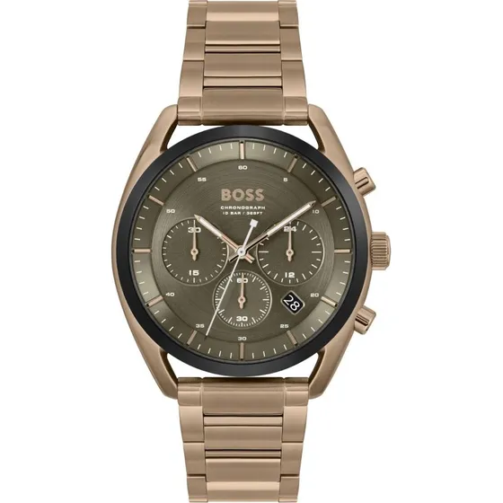 Hugo Boss 1514091 Zegarek Męski 44mm Szary Czarny