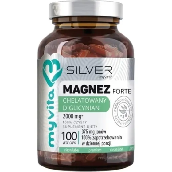 MyVita Silver Magnez Diglicynian Forte 100 kaps