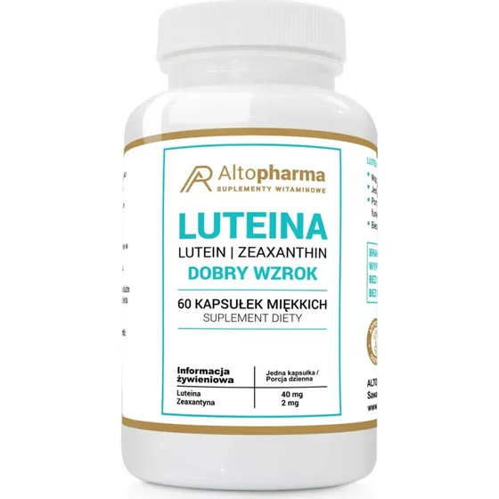 AltoPharma Luteina 40mg 60 kapsułek miękkich