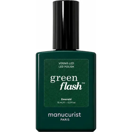 Manucurist Green Flash Nail Polish Emerald 15ml