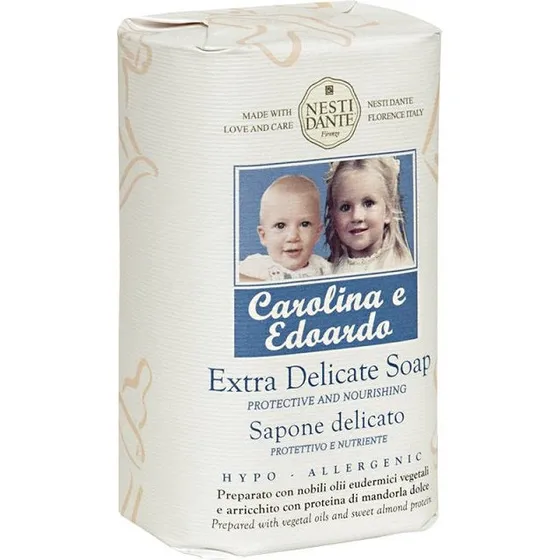 Nesti Dante Baby Carolina e Edoardo mydło hipoalergiczne 250g