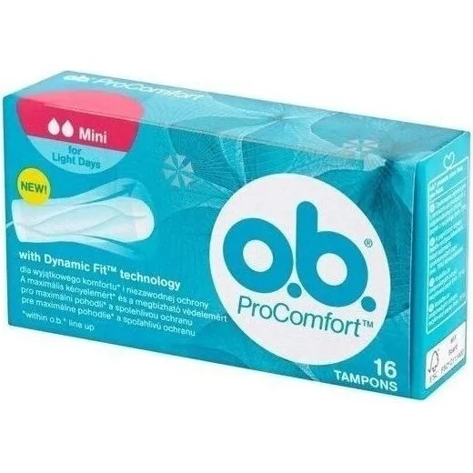 Tampony OB ProComfort Mini 16 sztuk