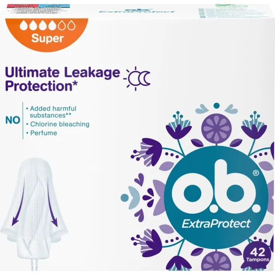 O.B. ExtraProtect Super tampony 42 szt.