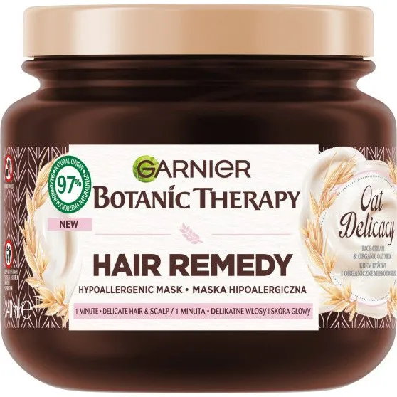 Garnier Botanic Therapy Oat Delicacy maska do delikatnych włosów 340ml