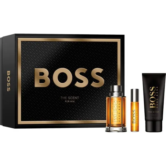Hugo Boss Boss The Scent For Man Zestaw: EDT 100ml, 10ml, Żel 100ml