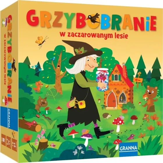 GRANNA Grzybobranie w zaczarowanym lesie - Gra planszowa