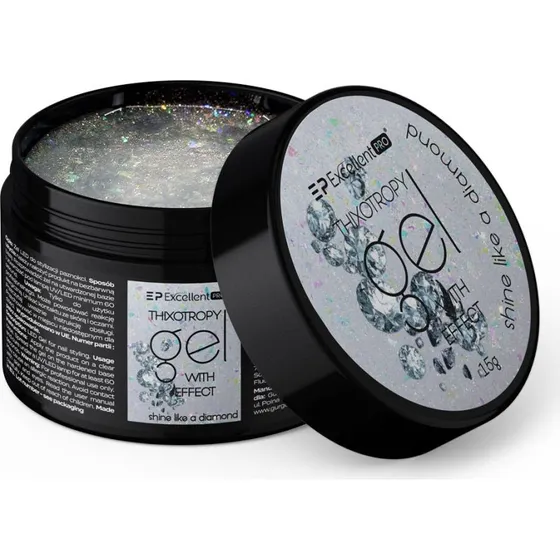 Excellent PRO Thixotropy Gel Shine Like A Diamond 15g