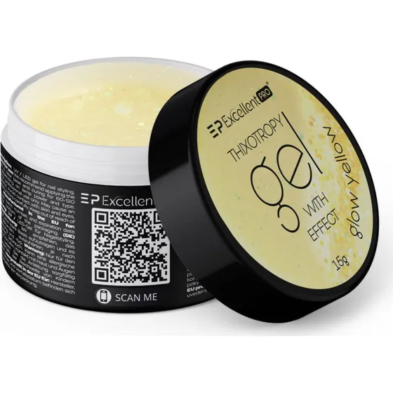 Excellent PRO Thixotropy Gel Glow Yellow 15g