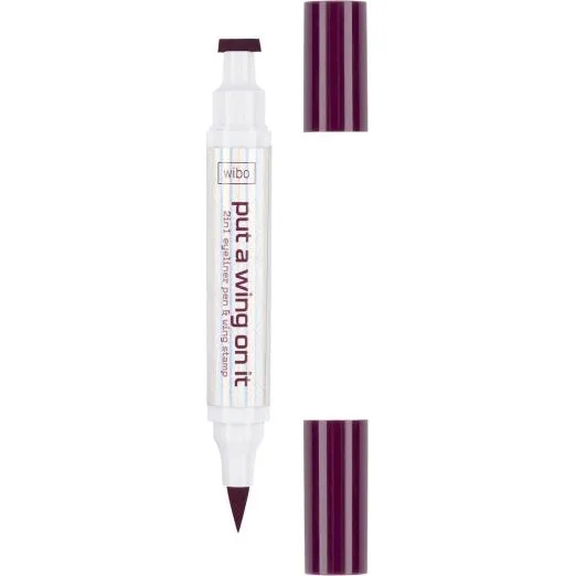 Wibo Put A Wing On It eyeliner ze stemplem 01