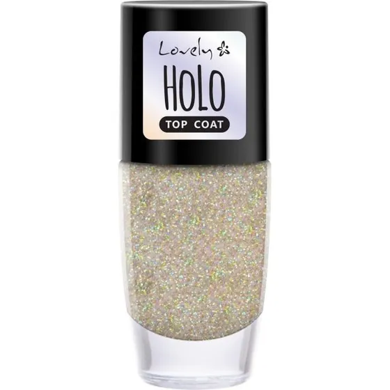 Lovely Holo Top Coat - Holograficzny top do paznokci 8ml