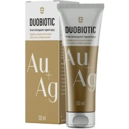 Duobiotic Krem intensywnie regenerujący Au+Ag 50 ml