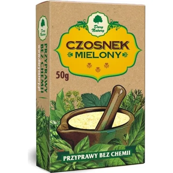 DARY NATURY Czosnek mielony 50g