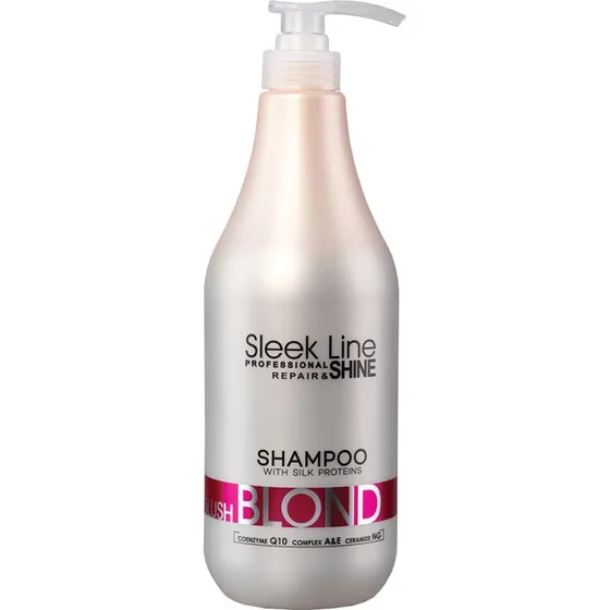 STAPIZ Szampon Sleek Line Blond Blush 1000 ml