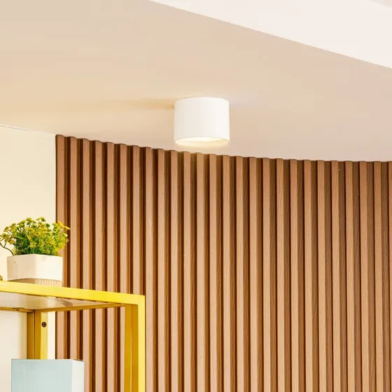 Lindby Nivoria LED Reflektor Sufitowy Ø12 White