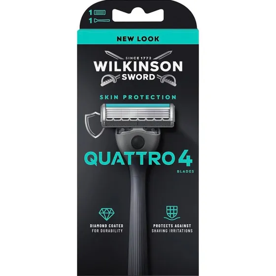Wilkinson Sword Quattro 4 Skin Protection maszynka do golenia
