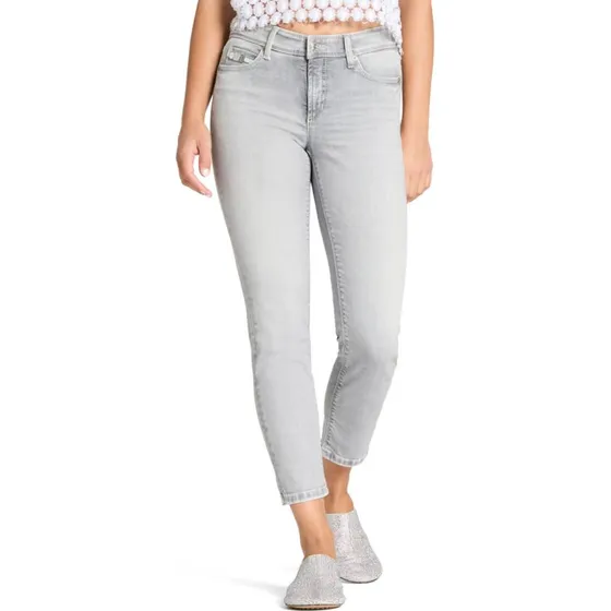 Cambio Jeansy Cropped Piper szare, 42