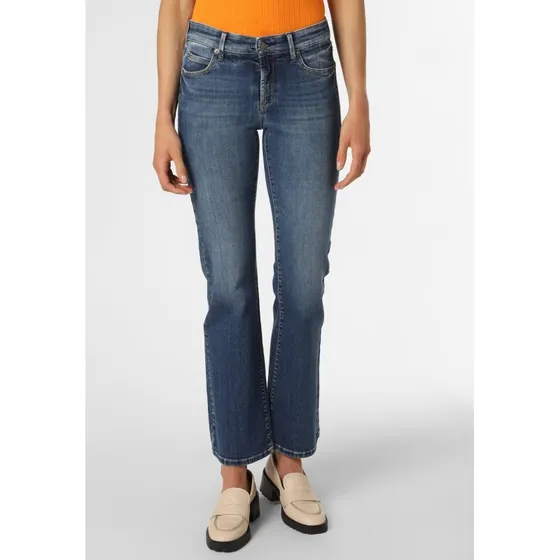 Cambio Jeansy Flare Paris niebieskie