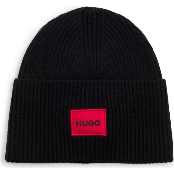HUGO Czapka Saffa Kobiety Czarna, One Size