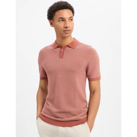 Drykorn Koszulka Polo Triton Regular Fit - Różowa