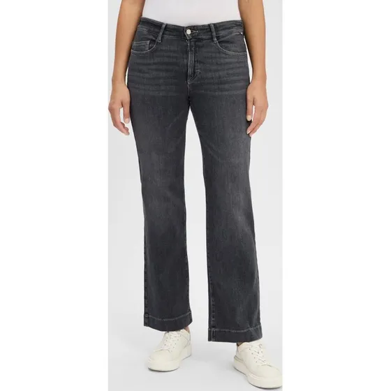 Brax Jeansy Wide Leg Maine - Szerokie spodnie z wysokim stanem