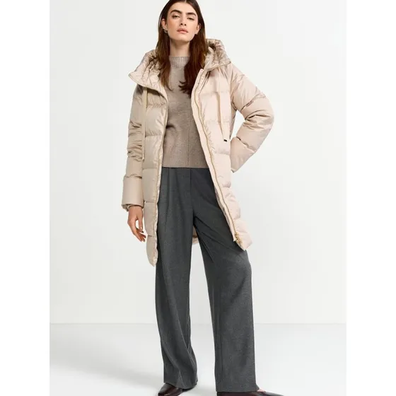 Rich & Royal Płaszcz Puchowy beige