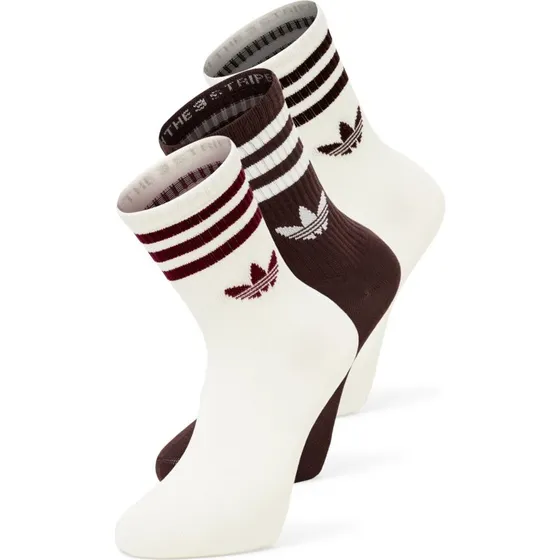adidas Originals Skarpetki w zestawie 3 sztuki, brązowy/biały, S