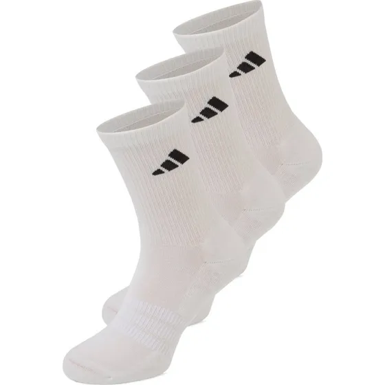 adidas Skarpetki Cushioned Sportswear Crew, 3 pary, białe, M