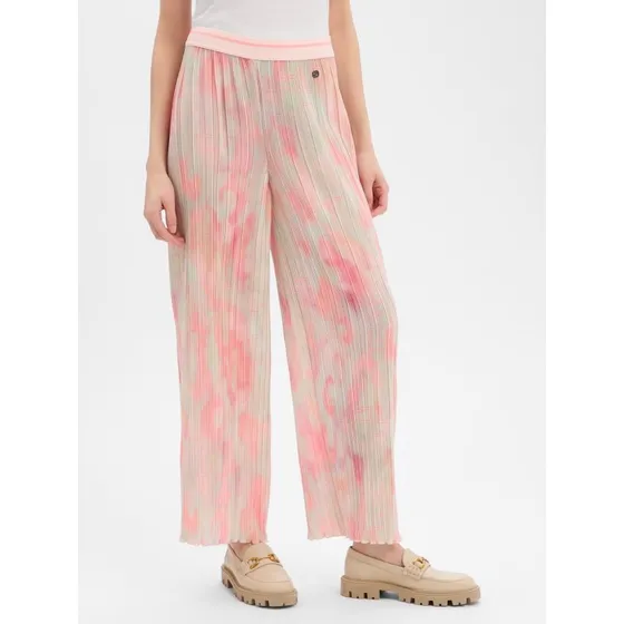 Marc Cain Spodnie Plisowane Rosa, Rozmiar 38