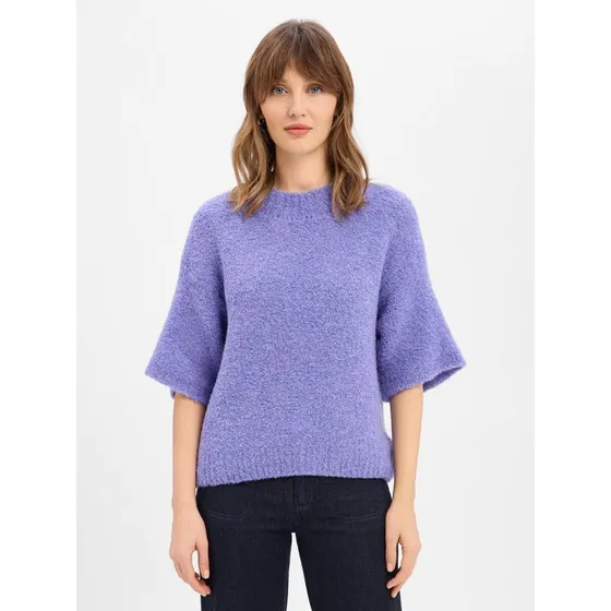 Zolly Sweter Vintage z Wełną i Alpaką, Lila